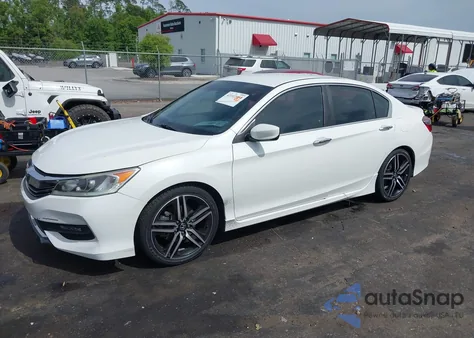 2017 Honda Accord Sport Se из США, поврежденный, VIN 1HGCR2F1XHA144354